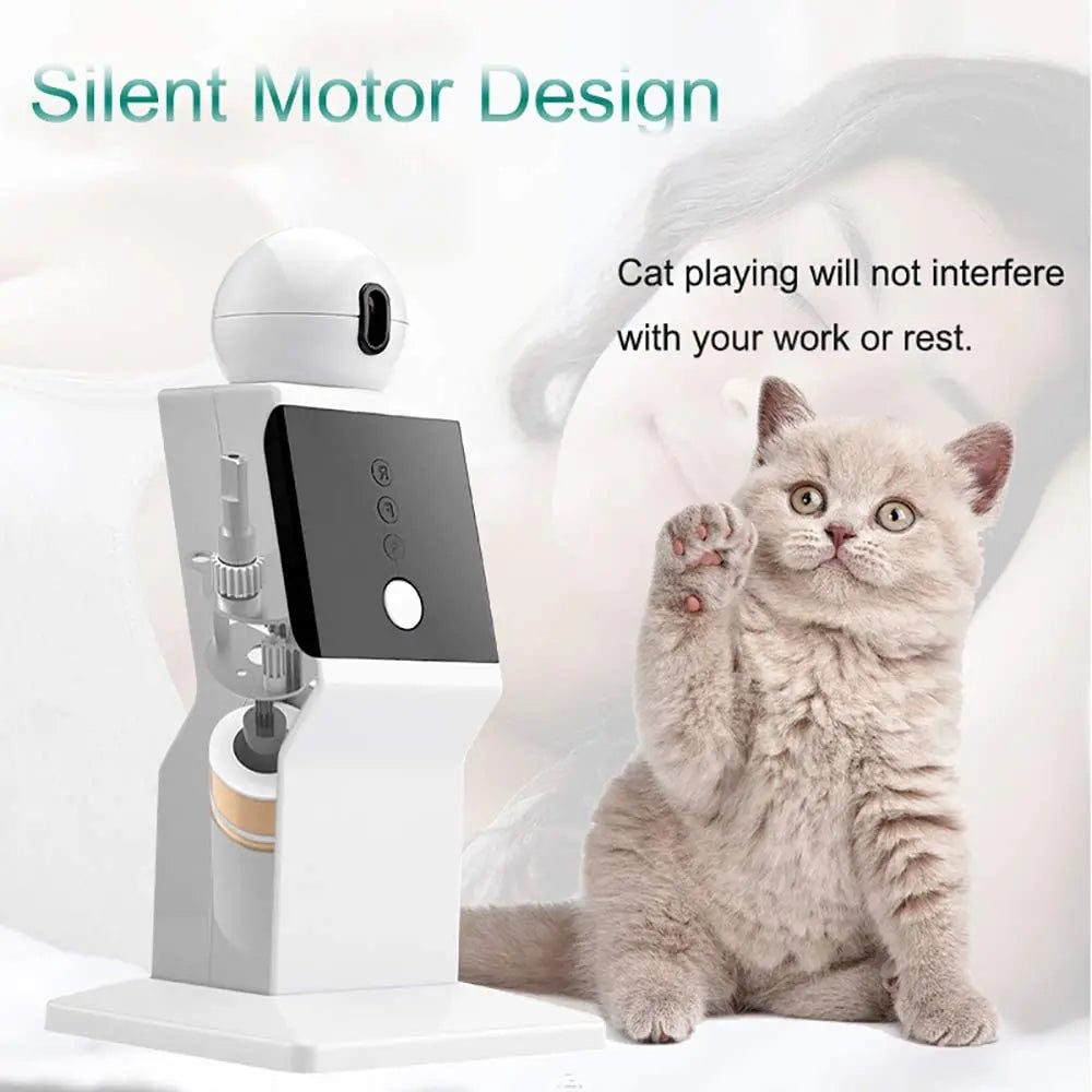 Automatic Cat Laser Toy - Random Moving Interactive Laser Cat Toy for Exercise & Entertainment
